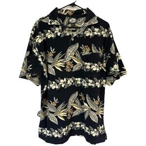 Tommy Bahama Lei Design‎ Hawaiian Shirt M, 100% Cotton